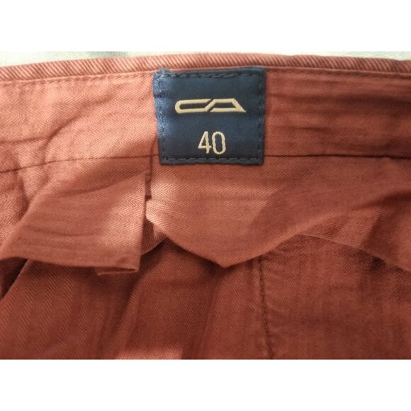 Cesare Attolini Maroon Jeans Size 38. New With Tags. - Picture 6 of 7